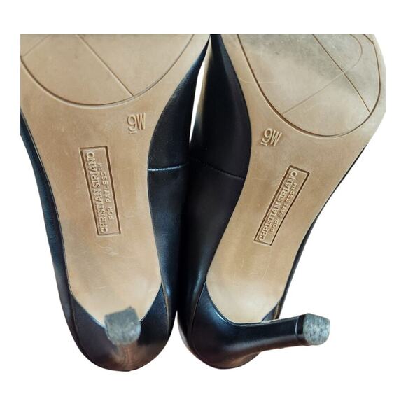 Christian Siriano for payless black heels sz 9 pointed toe pump shoe - Picture 6 of 14